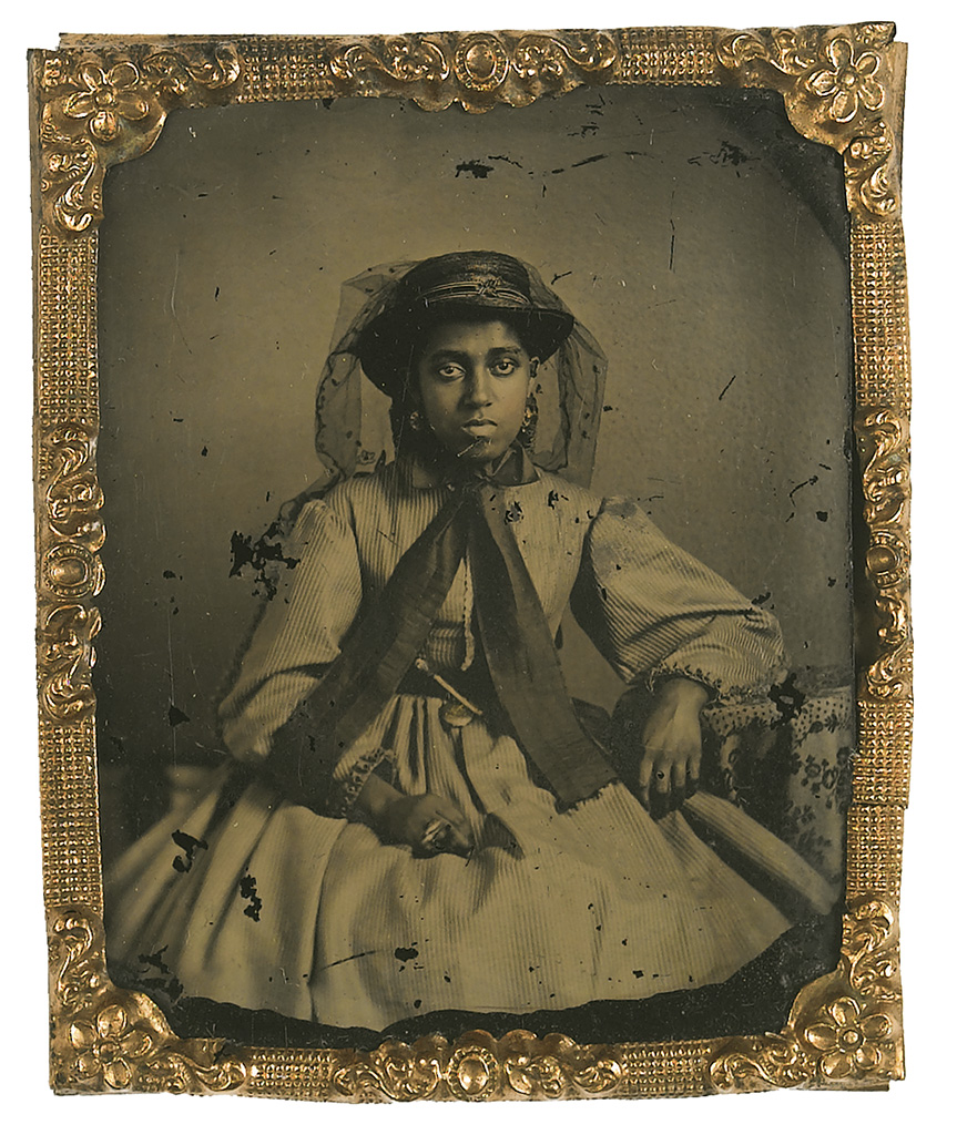 (HISTORICAL PHOTOGRAPHS--AFRICAN & AFRICAN AMERICAN.) A diverse group of 7 early photographs,